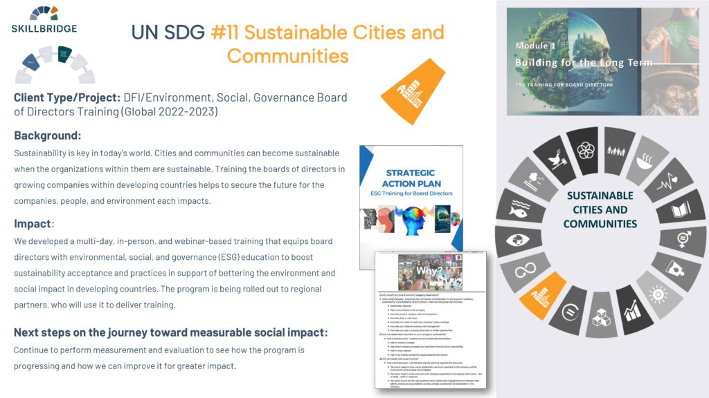 UN SDG Sustainable Cities and Communities