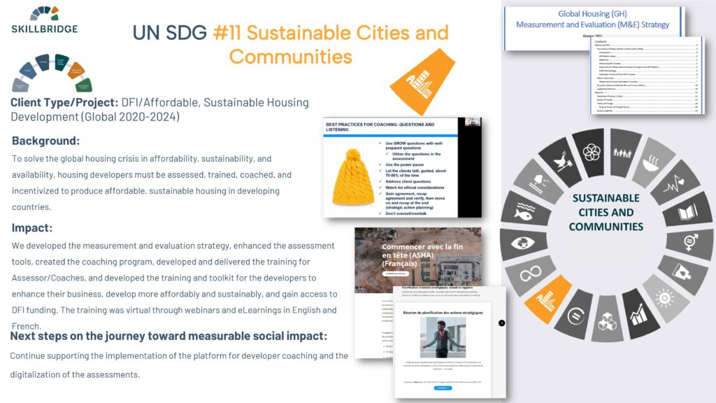 UN SDG Sustainable Cities and Communities