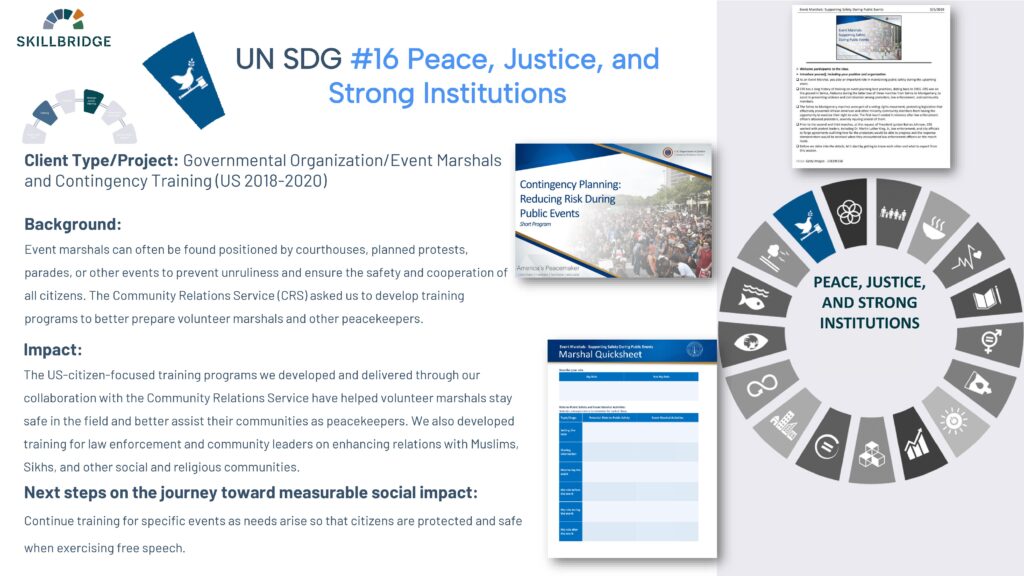 UN SDG Peace, Justice, and Strong Institutions