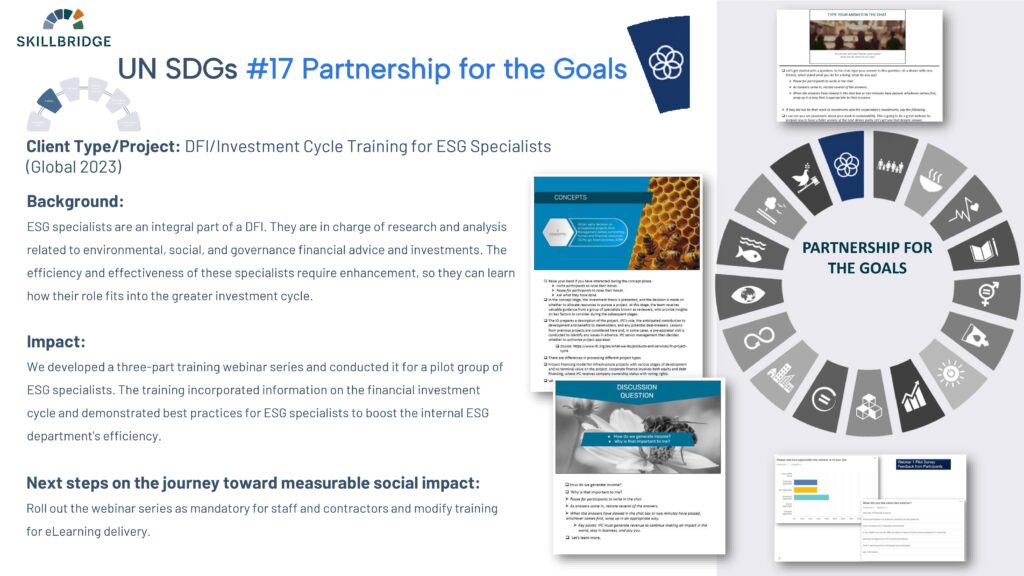 UN SDG Partnership for the Goals